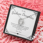 Badass Daughter - Whenever you feel inadequate - Love Dad | Forever Love Necklace