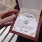 'Biggest Fan, Love You Dad' Love Knot Necklace