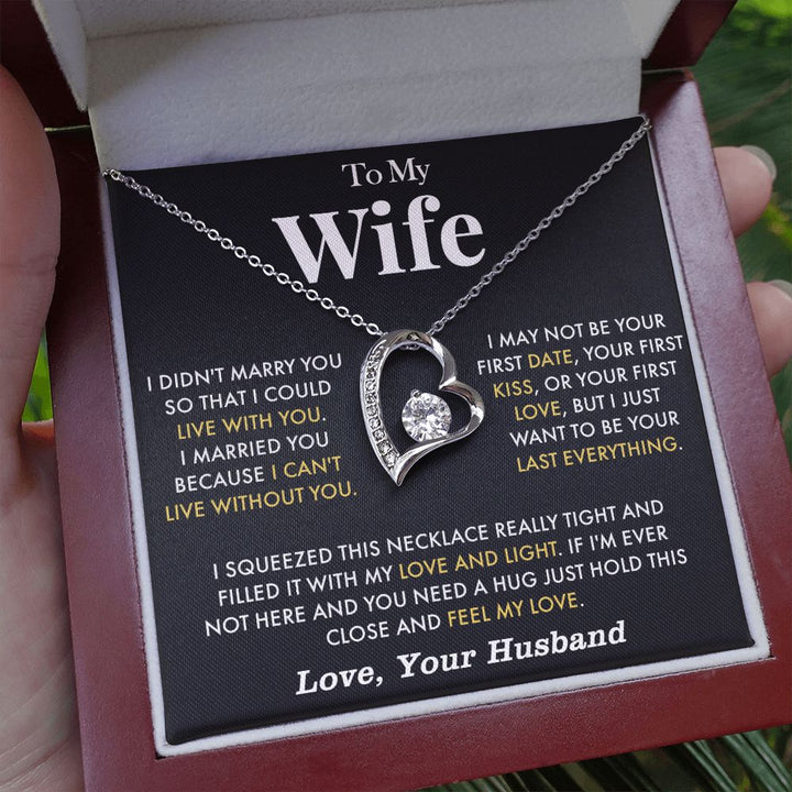 To My Wife - Forever Love Necklace