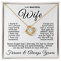 Gift For Wife - My Last Breath Love Knot Necklace