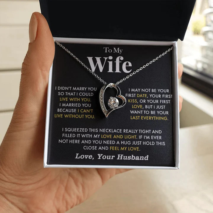 To My Wife - Forever Love Necklace
