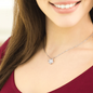 To My Daughter - "Believe In Yourself" Love Knot Necklace