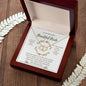 Beautiful Bride - I Love You Forever | 0.07 Ct Solid 10k Gold Infinity Hearts Necklace - Gift Set