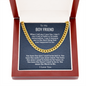 Boyfriend - When I Tell You I Love you | Cuban Link Chain Necklace
