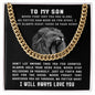 Son - Don't let anyone take you for granted | Cuban Link Chain Necklace