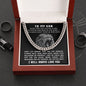 Son - Don't let anyone take you for granted | Cuban Link Chain Necklace
