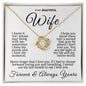 Gift For Wife - My Last Breath Love Knot Necklace oldy