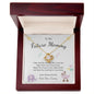 To My Future Mommy - I May Just be a Bump, But I Love You | Love Knot Necklace