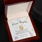 To My Future Mommy - I May Just be a Bump, But I Love You | Love Knot Necklace