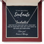 Soulmate - I May Not Be Your First | Customize Name Necklace