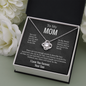 Mom - You will always be my one and only | Son | Love Knot Necklace