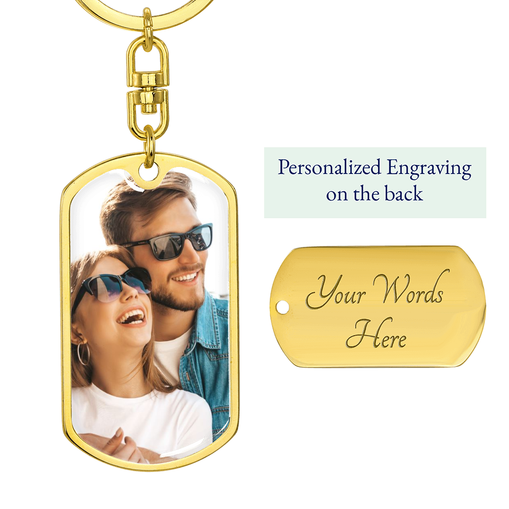 Personalized Photo Keychain