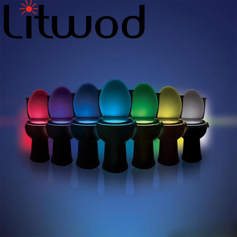 Smart Bathroom Toilet LED Seat Sensor