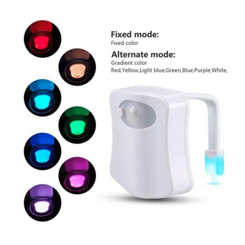 Smart Bathroom Toilet LED Seat Sensor