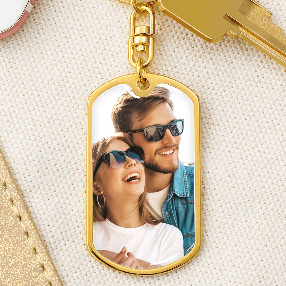Personalized Photo Keychain