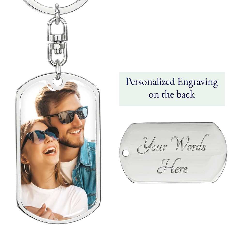Personalized Photo Keychain