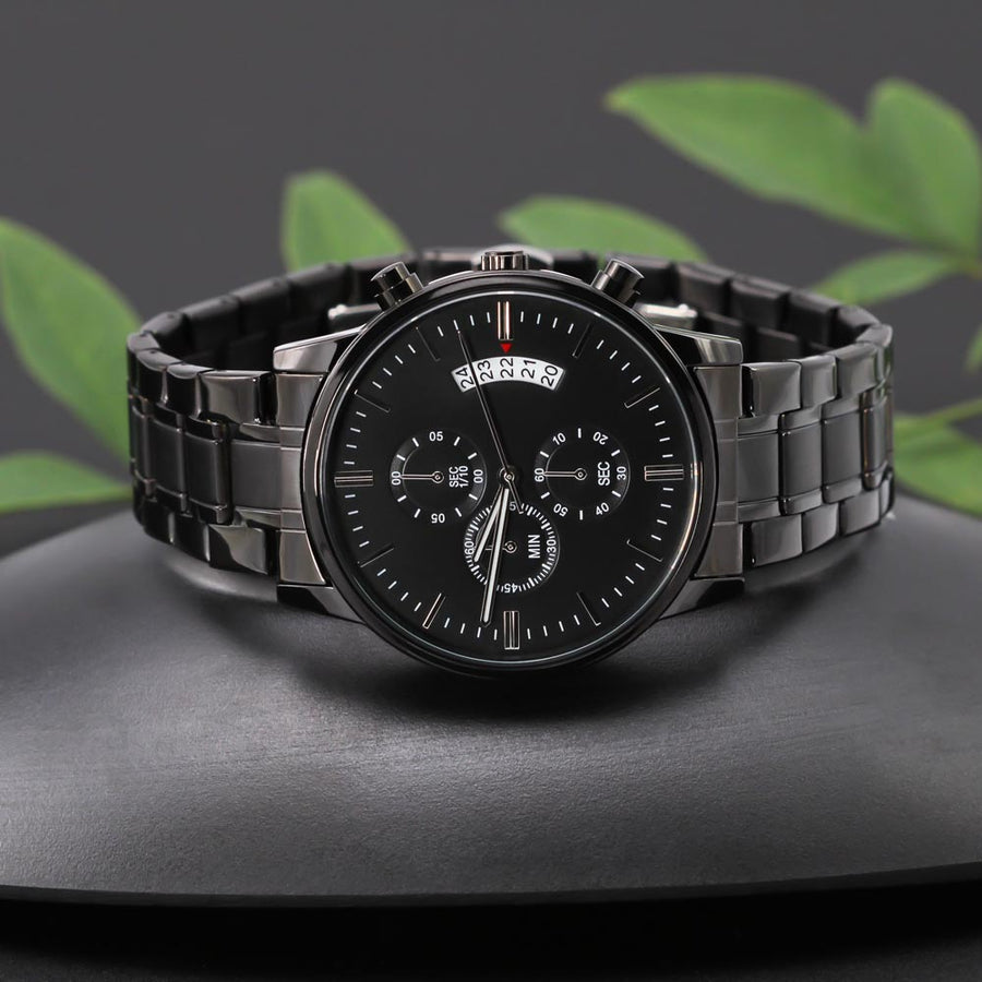 Counting Down The Seconds Until - Chronograph Watch