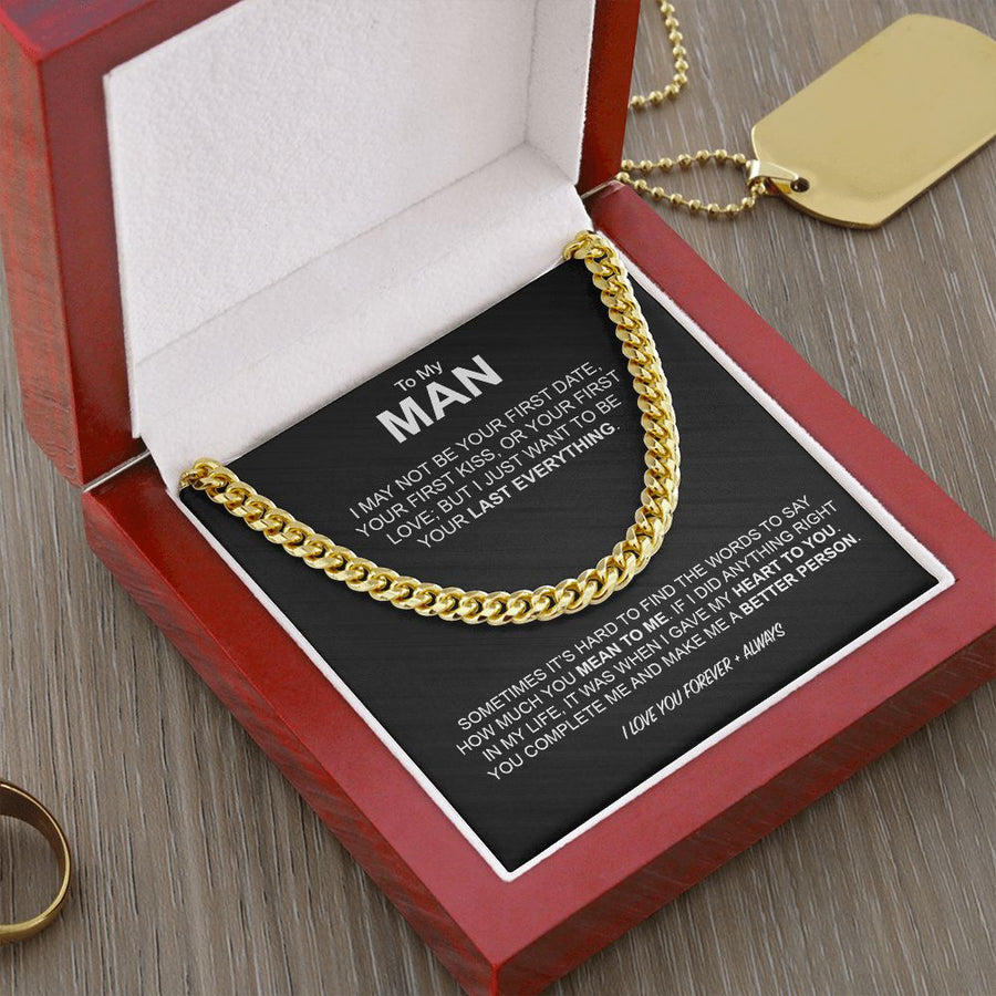 My Man - Last Everything | Cuban Chain Necklace