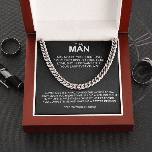 My Man - Last Everything | Cuban Chain Necklace
