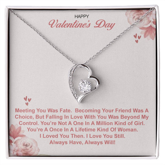 Happy Valentine's Day | Forever Love Necklace