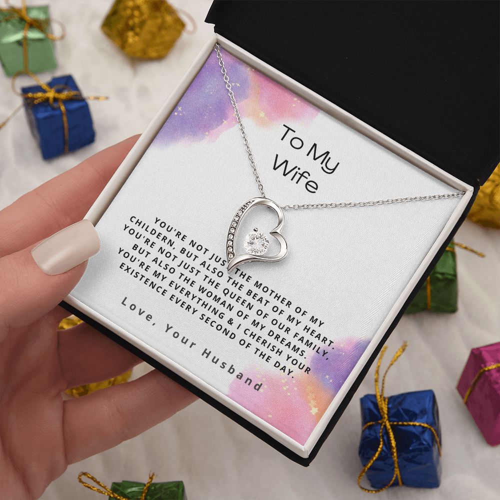 To My Wife - You're Not Just the Mother - Forever Love Necklace