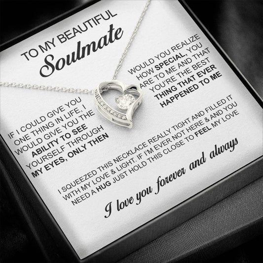 Soulmate Forever Necklace - Eternal Love Symbol