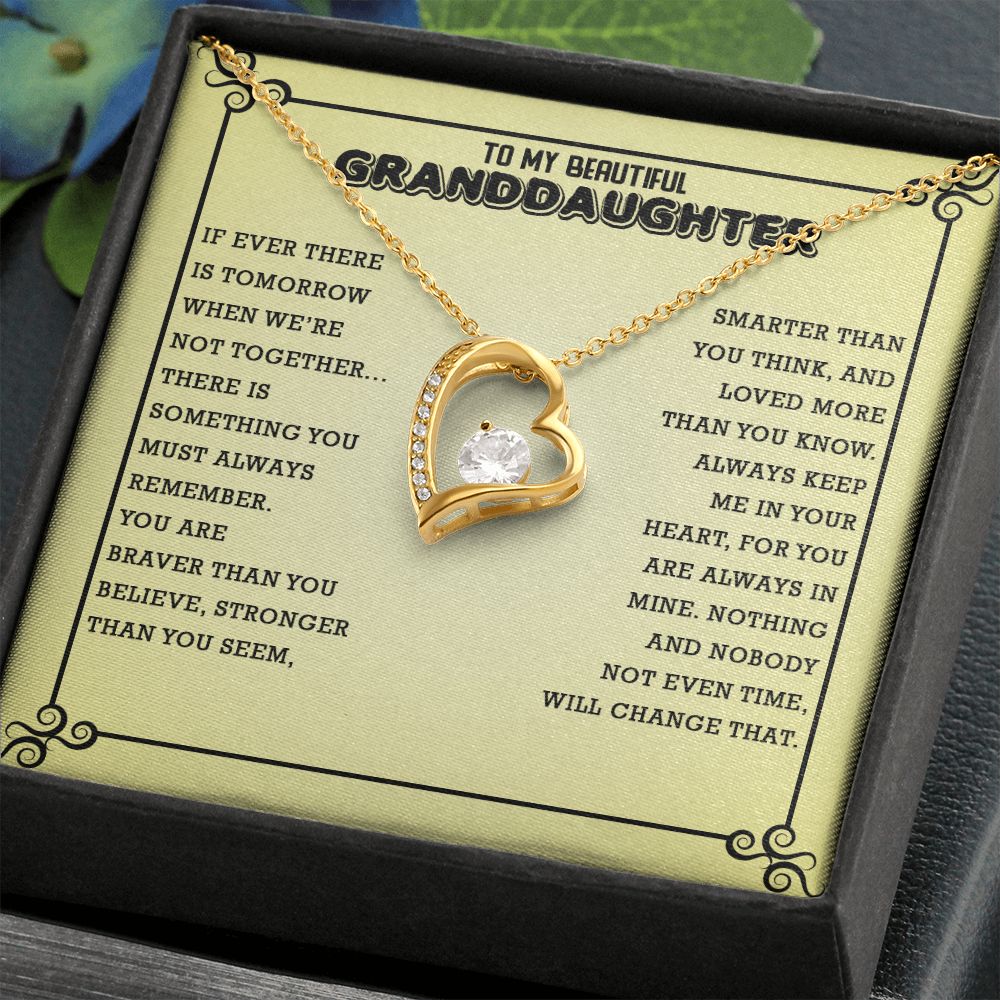 Granddaughter - If Ever There is Tomorrow | Forever Love Necklace