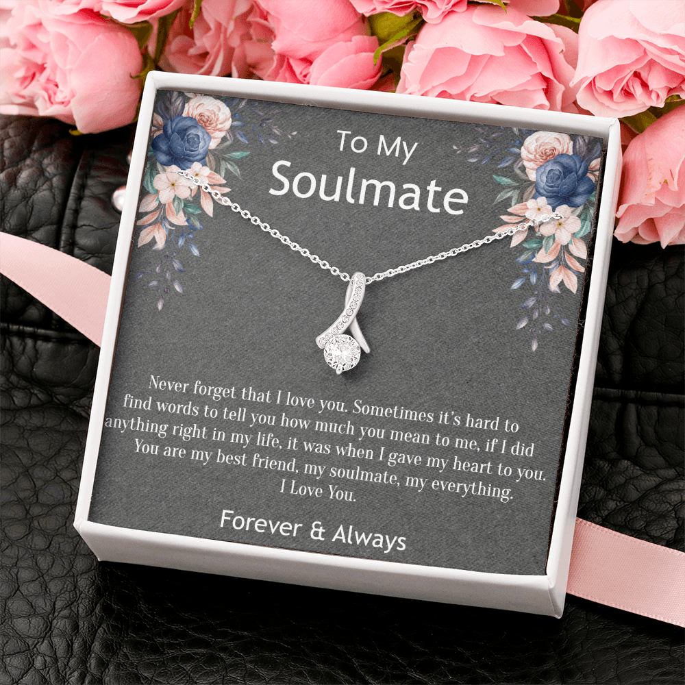 Soulmate - Never forget that I love you | Alluring Beauty Necklace