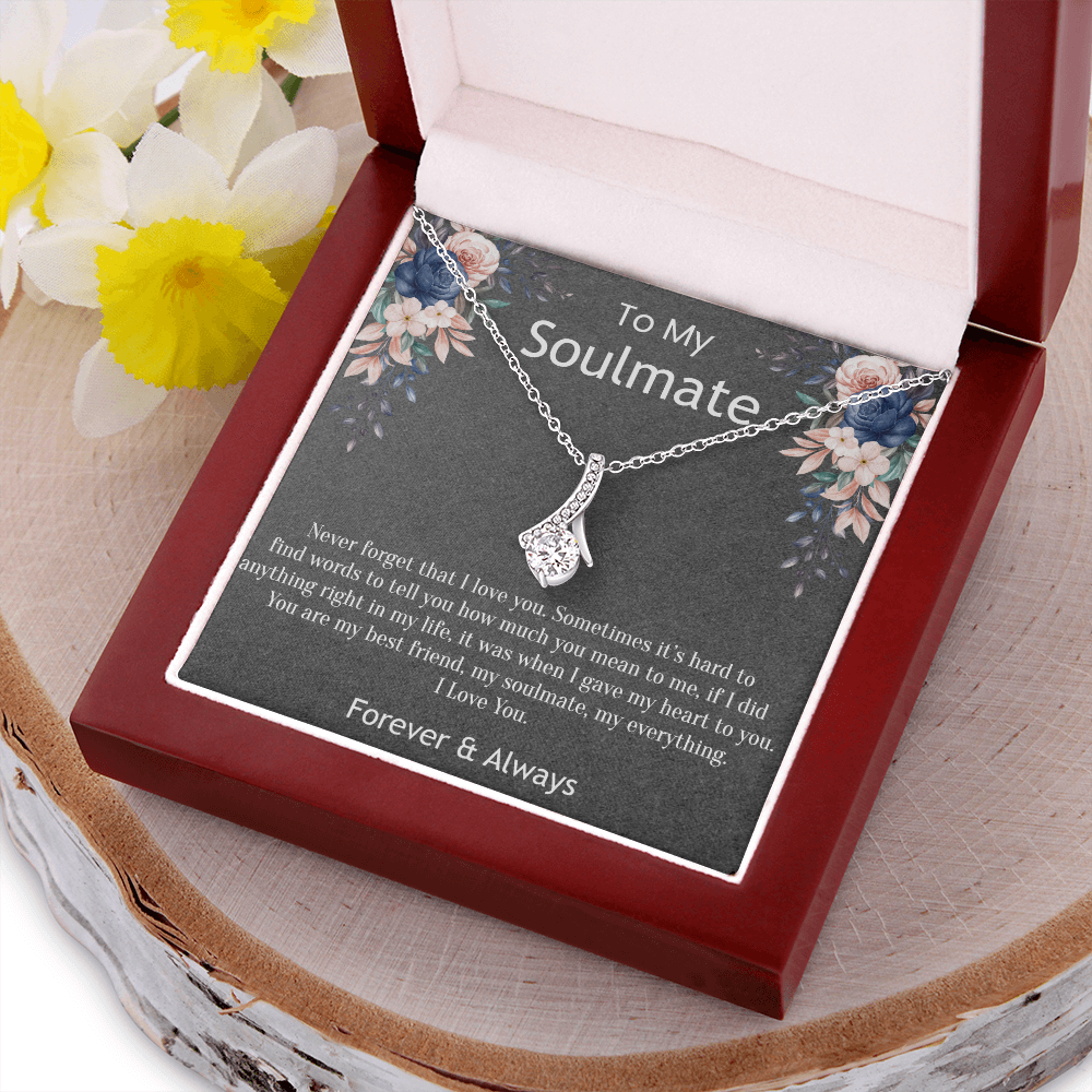Soulmate - Never forget that I love you | Alluring Beauty Necklace