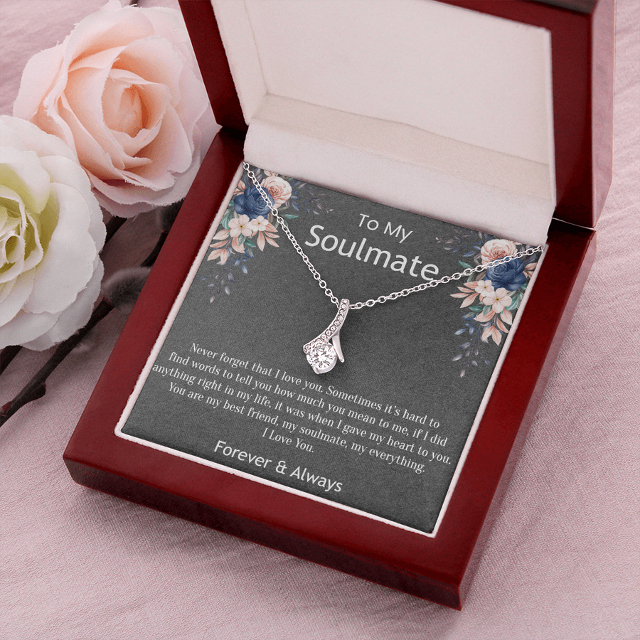 Soulmate - Never forget that I love you | Alluring Beauty Necklace