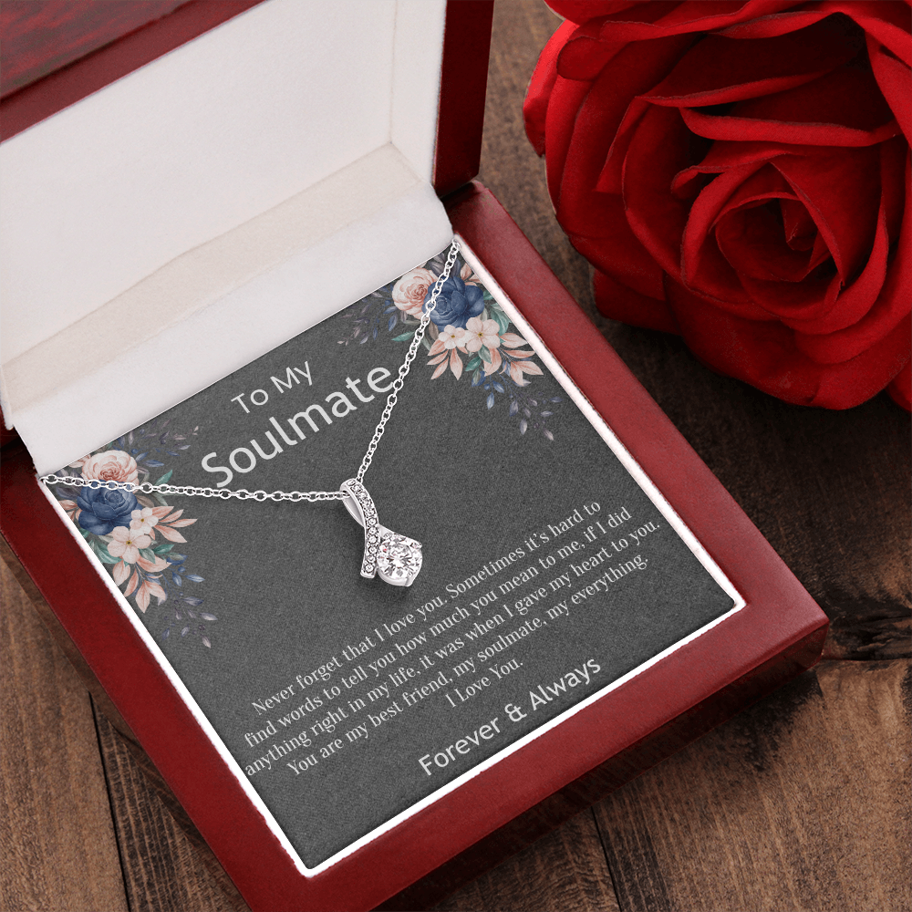 Soulmate - Never forget that I love you | Alluring Beauty Necklace